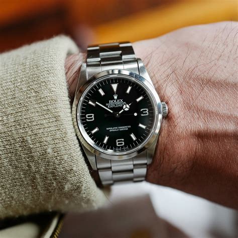 40mm rolex on wrist|rolex explorer 40mm for sale.